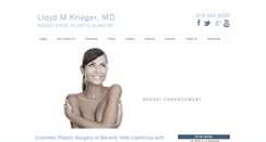 Desktop Screenshot of drlloydkrieger.com